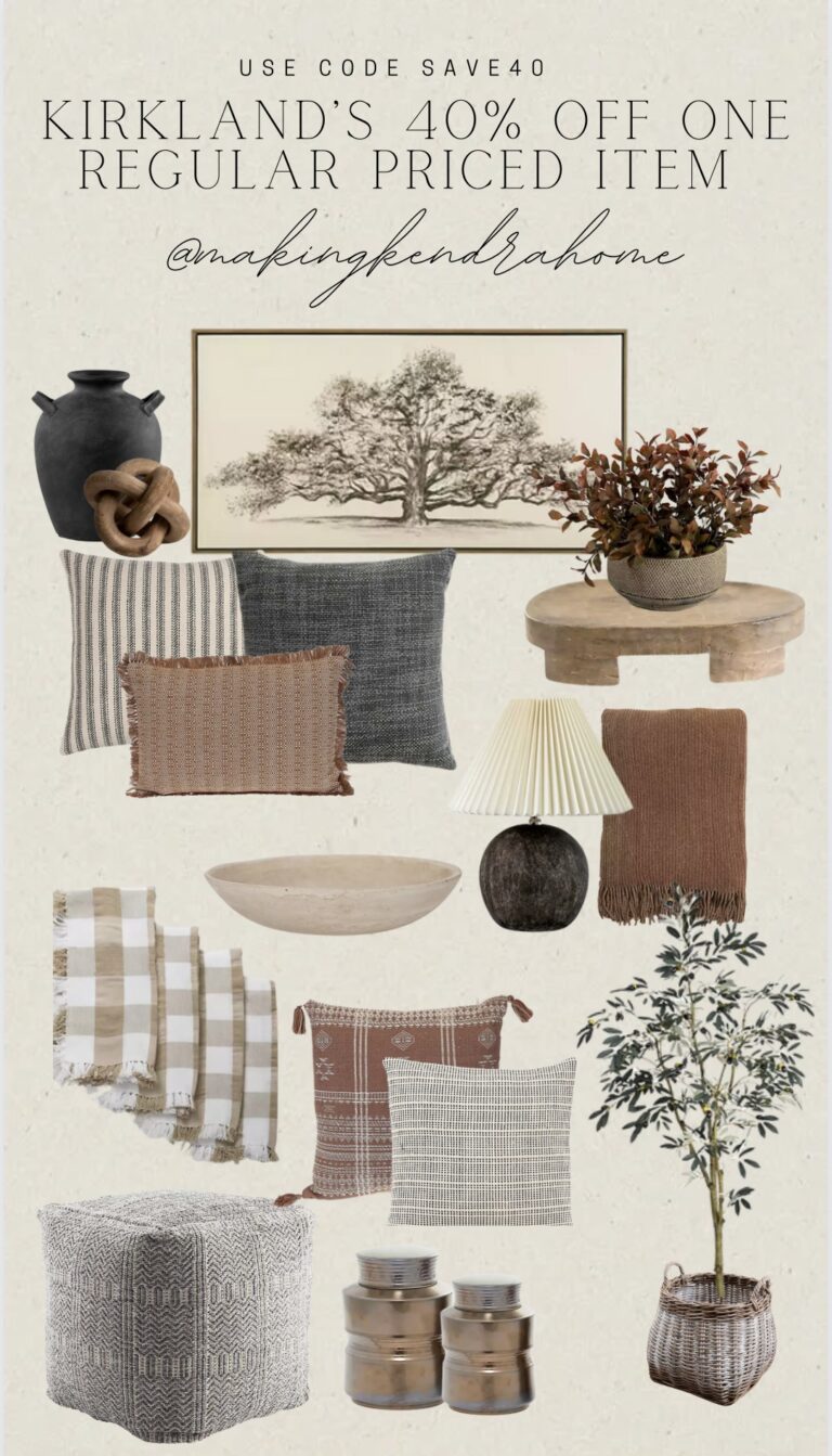 Favorite Decor Finds: Kirkland’s